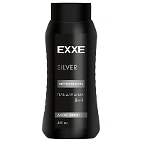 Гель для душа мужской 400 мл EXXE MEN SILVER 2 в 1 "Экстрасвежесть", С0007830
