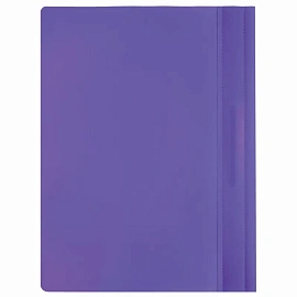 Скоросшиватель пластиковый BRAUBERG, А4, 130/180 мкм, фиолетовый, 220388