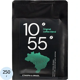 Кофе молотый Деловой Стандарт 10/55 арабика 100 % 250 г (пакет)