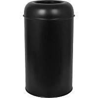 Контейнер для мусора Luscan Professional 50 л металл с крышкой чёрный (65x35x35 см)