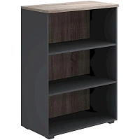 Стеллаж K-Loft 241H011 (дуб сонома тёмный/графит, 786х420х1080 мм)