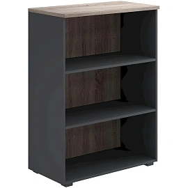 Стеллаж K-Loft 241H011 (дуб сонома тёмный/графит, 786х420х1080 мм)