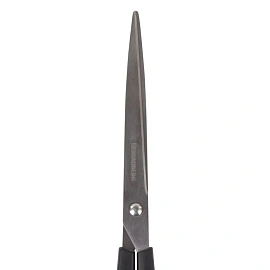 Ножницы BRAUBERG "Standard" 205 мм, черные, классической формы, 2-х сторонняя заточка, 237097
