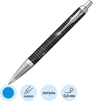 Ручка шариковая Parker IM Legacy of Flight CT цвет чернил синий, цвет корпуса чёрный (2228742)