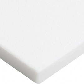 Доска разделочная Chefplast пластик 60х40х1.8 см белая