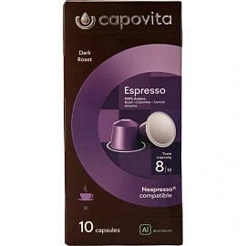 Кофе в капсулах для кофемашин Capovita Espresso (10 шт. в упаковке)