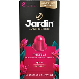 Кофе в капсулах для кофемашин Jardin Peru (10 шт. в упаковке)