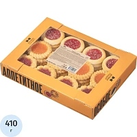 Печенье сдобное Деловой Стандарт ассорти с мармеладными начинками 410 г