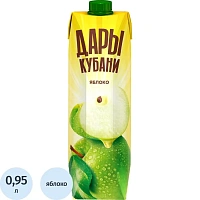 Нектар Дары Кубани яблочный 0.95 л