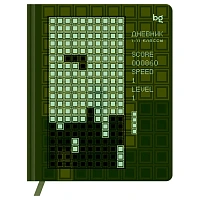 Дневник 1-11 кл. 48л. (твердый) BG "Тетрис", иск. кожа (балакрон), печать, ляссе