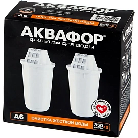 Картридж для воды Аквафор А6 2 штуки в упаковке